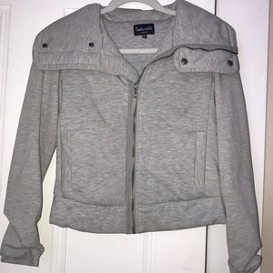 Gray splendid moto jacket